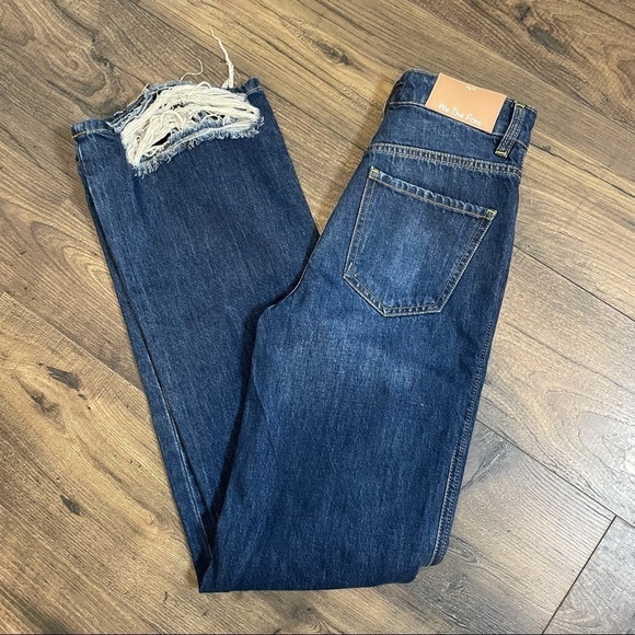 NWOT Free People High Rise Jeans 24 - Picture 1 of 15